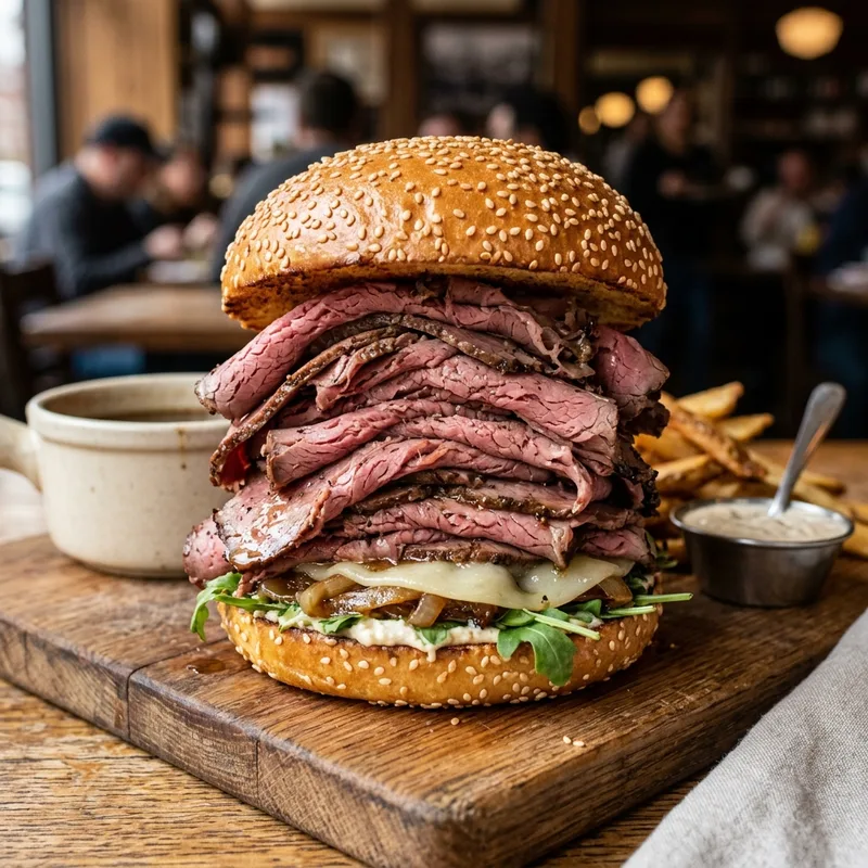 Arby's Half Pound Roast Beef Sandwich Stack - 2026 Menu Prices and Calories