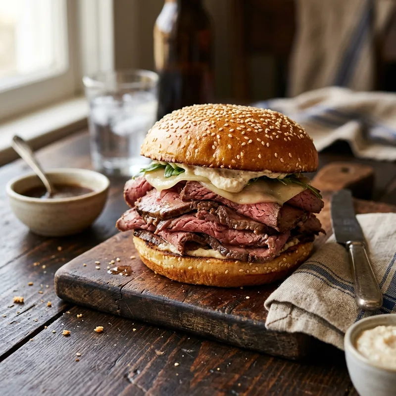 Arby's Classic Roast Beef Sandwich Pile 2026