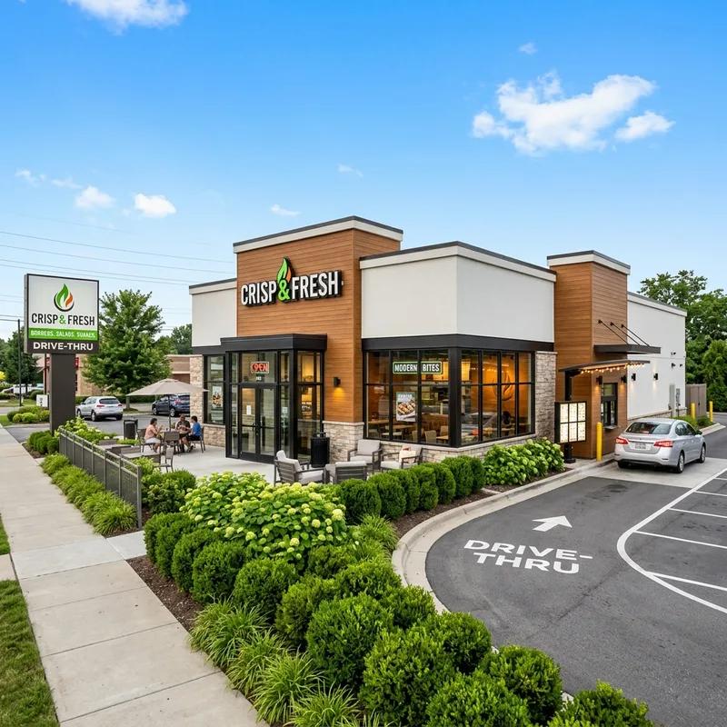 Arby's Storefront Location Exterior 2026