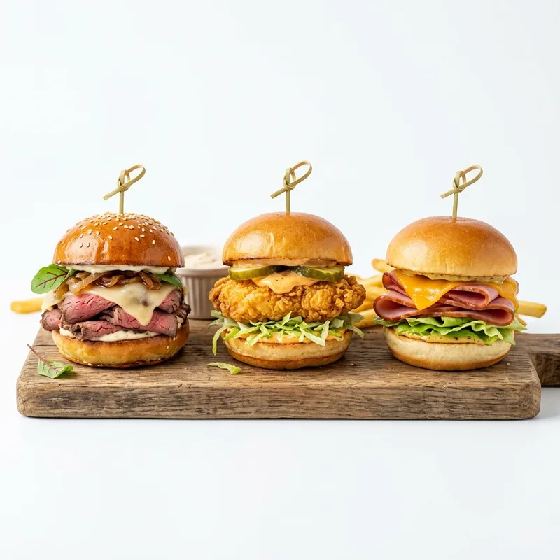 Arby's Value Menu Sliders and Chicken Wraps