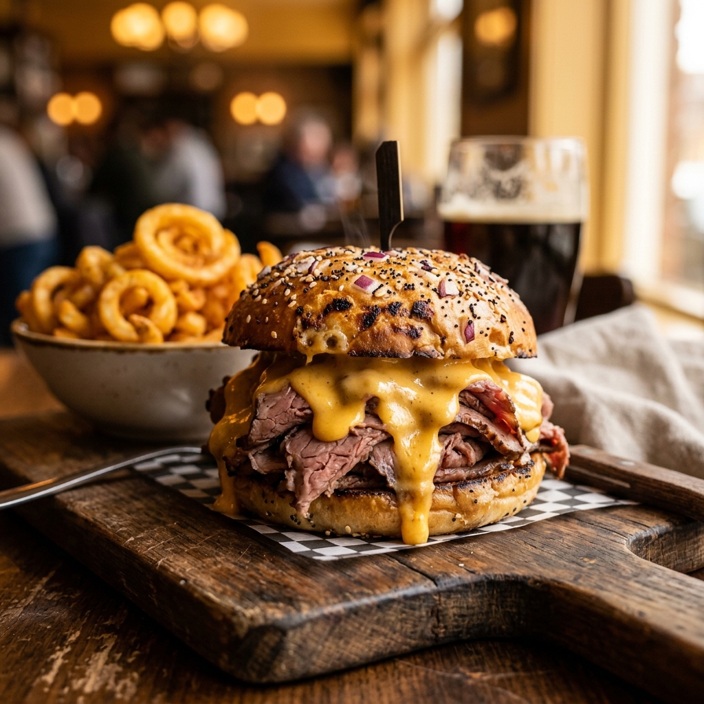 Arby's Classic Beef n Cheddar Sandwich